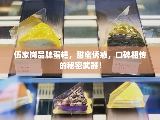 伍家岗品牌蛋糕，甜蜜诱惑，口碑相传的秘密武器！