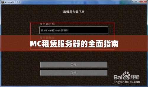 MC租赁服务器的全面指南