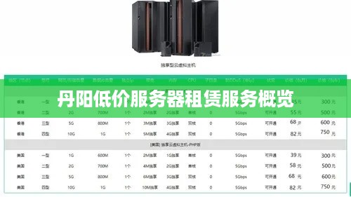 丹阳低价服务器租赁服务概览