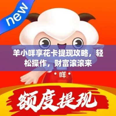 羊小咩享花卡提现攻略，轻松操作，财富滚滚来