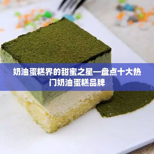 奶油蛋糕界的甜蜜之星—盘点十大热门奶油蛋糕品牌