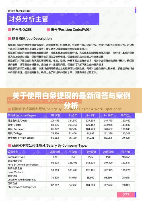 关于使用白条提现的最新问答与案例分析