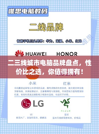 二三线城市电脑品牌盘点，性价比之选，你值得拥有！