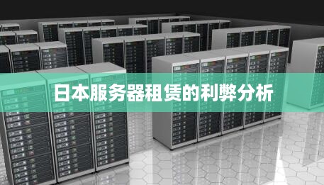 日本服务器租赁的利弊分析