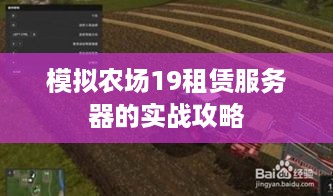 模拟农场19租赁服务器的实战攻略