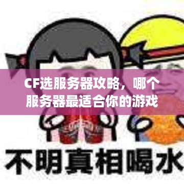 CF选服务器攻略，哪个服务器最适合你的游戏体验？