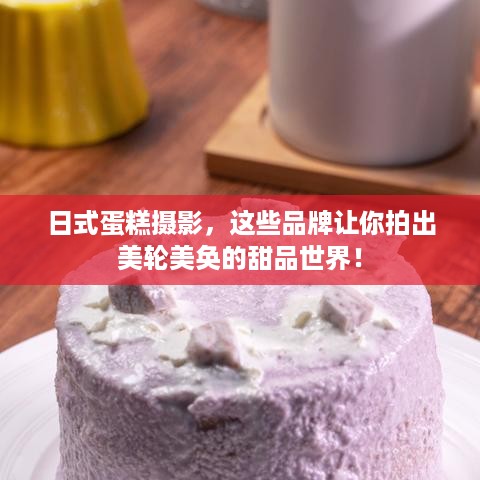 日式蛋糕摄影，这些品牌让你拍出美轮美奂的甜品世界！