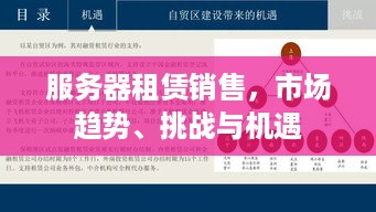 服务器租赁销售，市场趋势、挑战与机遇