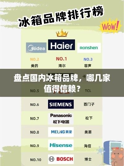 盘点国内冰箱品牌，哪几家值得信赖？