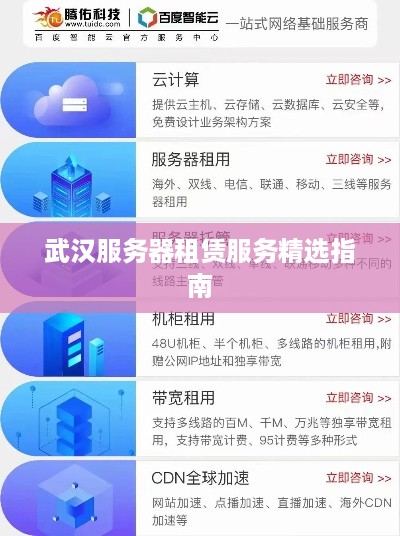 武汉服务器租赁服务精选指南