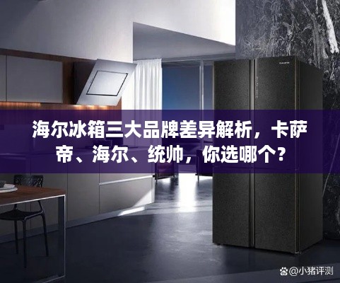 海尔冰箱三大品牌差异解析，卡萨帝、海尔、统帅，你选哪个？