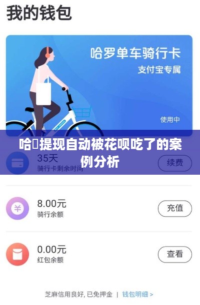 哈啰提现自动被花呗吃了的案例分析