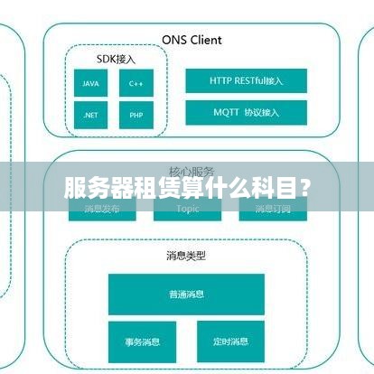 服务器租赁算什么科目？