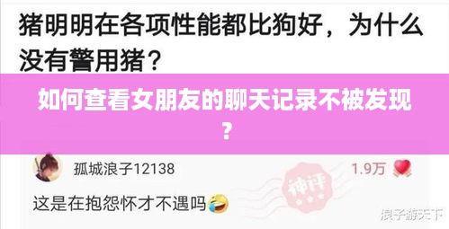 如何查看女朋友的聊天记录不被发现？