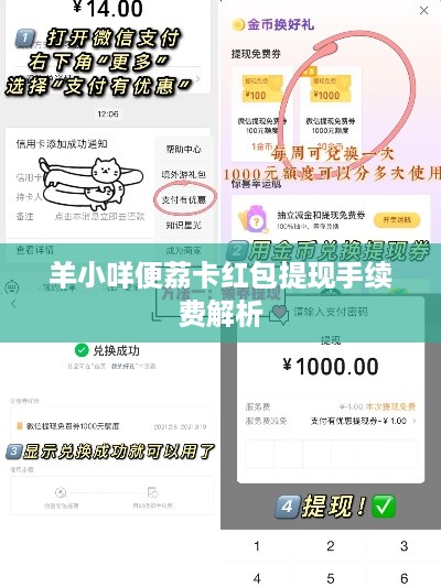 羊小咩便荔卡红包提现手续费解析