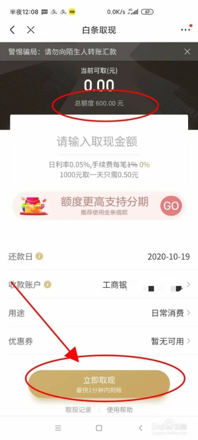 如何轻松取现白条中的资金—步骤详解与案例分析