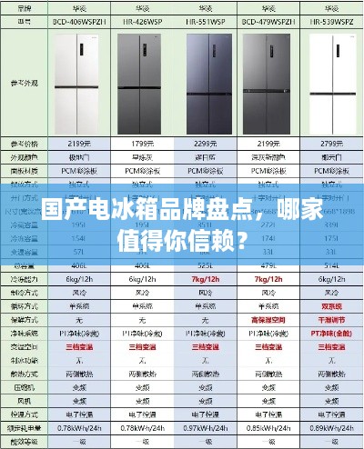 国产电冰箱品牌盘点，哪家值得你信赖？