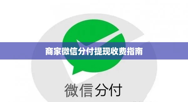 商家微信分付提现收费指南