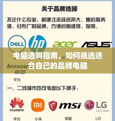 电脑选购指南，如何挑选适合自己的品牌电脑