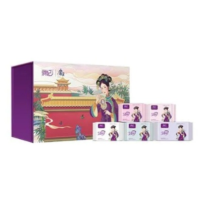 国风包装，卫生巾也能古韵盎然—盘点那些穿越的卫生巾品牌