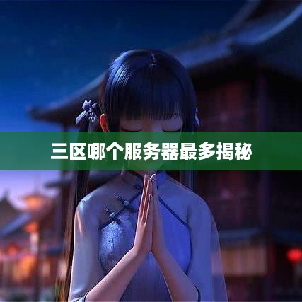 三区哪个服务器最多揭秘