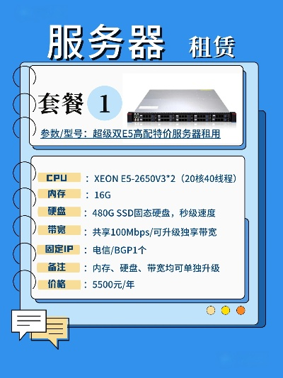 高配置服务器租赁服务的费用解析