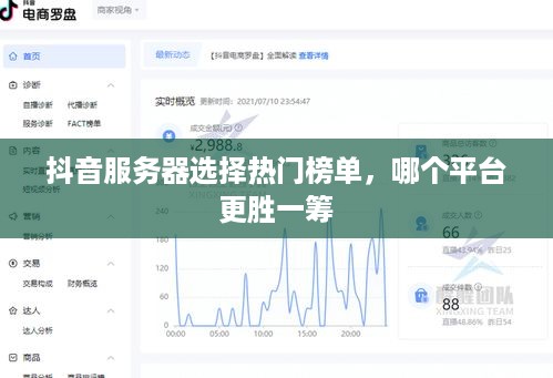 抖音服务器选择热门榜单，哪个平台更胜一筹