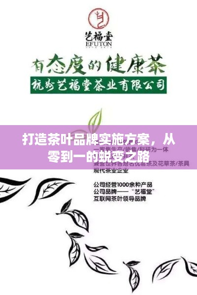 打造茶叶品牌实施方案，从零到一的蜕变之路