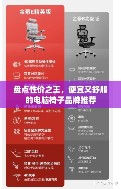 盘点性价之王，便宜又舒服的电脑椅子品牌推荐