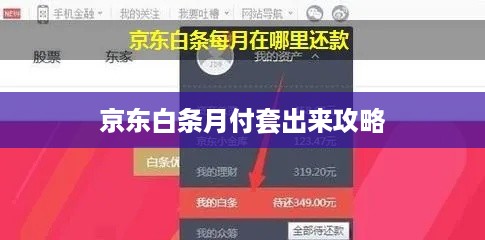 京东白条月付套出来攻略