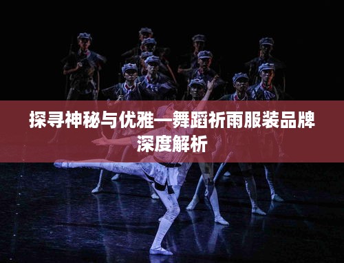 探寻神秘与优雅—舞蹈祈雨服装品牌深度解析