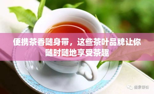 便携茶香随身带，这些茶叶品牌让你随时随地享受茶趣