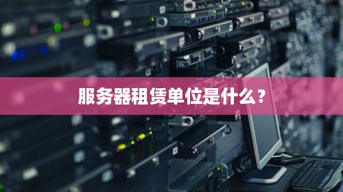 服务器租赁单位是什么？