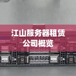 江山服务器租赁公司概览