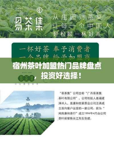 宿州茶叶加盟热门品牌盘点，投资好选择！