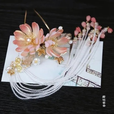 汉服大花头饰品牌盘点，美轮美奂，尽显古典韵味