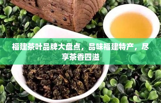 福建茶叶品牌大盘点，品味福建特产，尽享茶香四溢