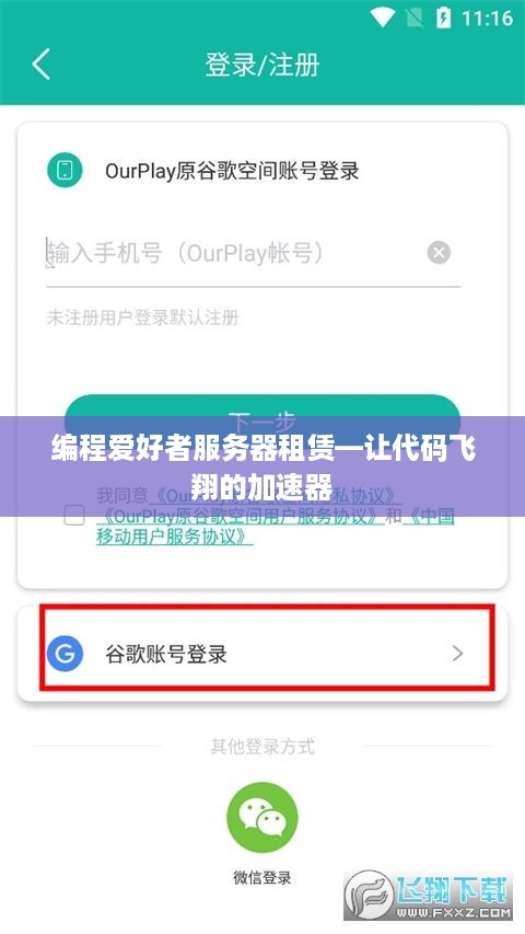 编程爱好者服务器租赁—让代码飞翔的加速器