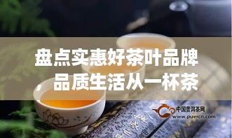 盘点实惠好茶叶品牌，品质生活从一杯茶开始