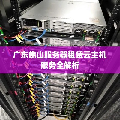 广东佛山服务器租赁云主机服务全解析