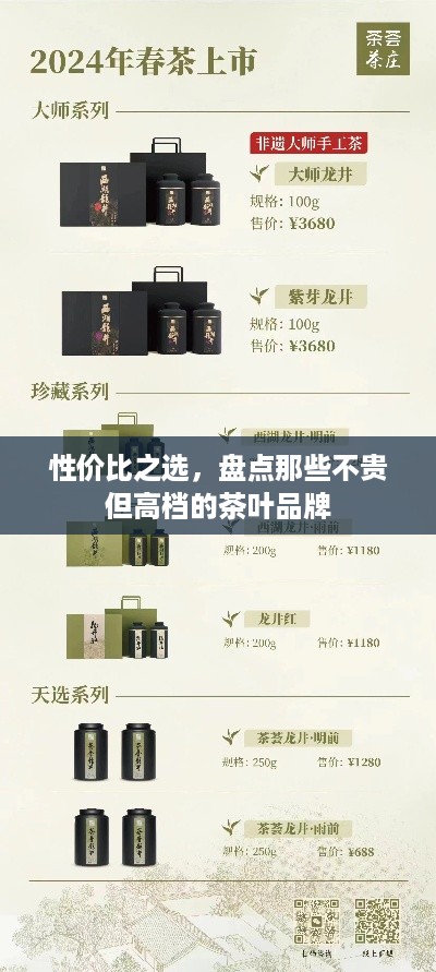 性价比之选，盘点那些不贵但高档的茶叶品牌