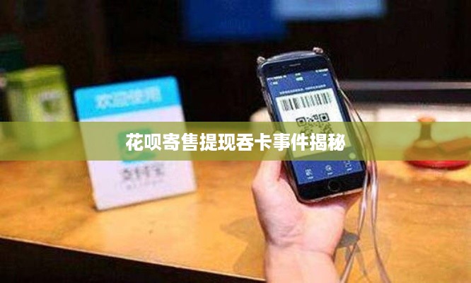 花呗寄售提现吞卡事件揭秘