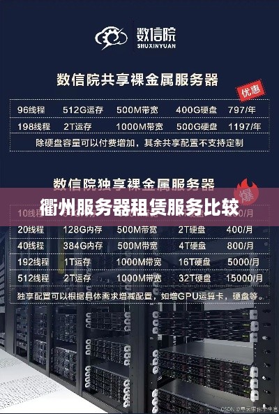 衢州服务器租赁服务比较