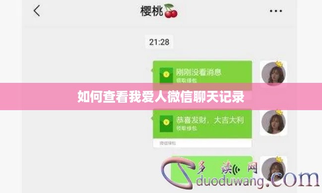 如何查看我爱人微信聊天记录