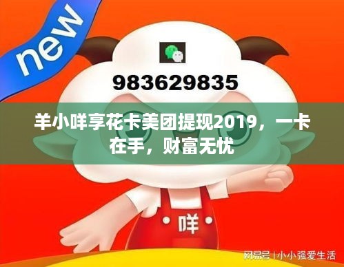羊小咩享花卡美团提现2019，一卡在手，财富无忧