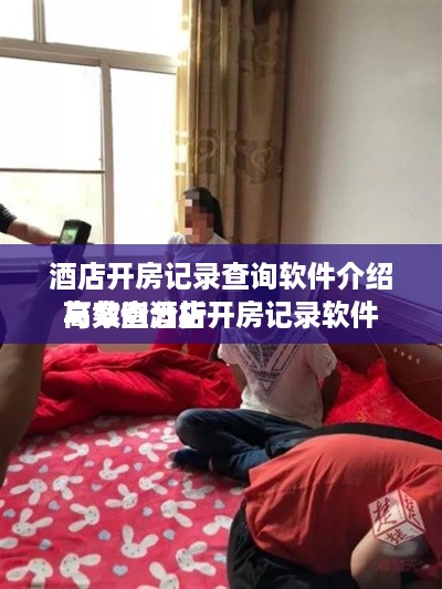酒店开房记录查询软件介绍与案例分析
高效查酒店开房记录软件
