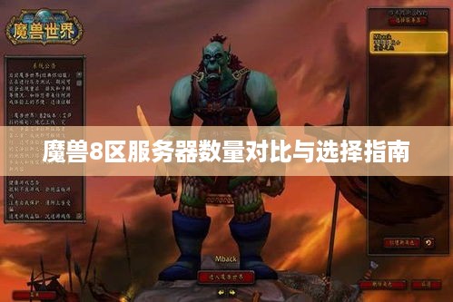 魔兽8区服务器数量对比与选择指南