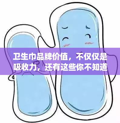 卫生巾品牌价值，不仅仅是吸收力，还有这些你不知道的秘密！