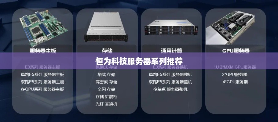 恒为科技服务器系列推荐