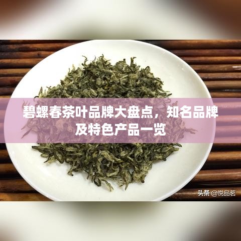 碧螺春茶叶品牌大盘点，知名品牌及特色产品一览